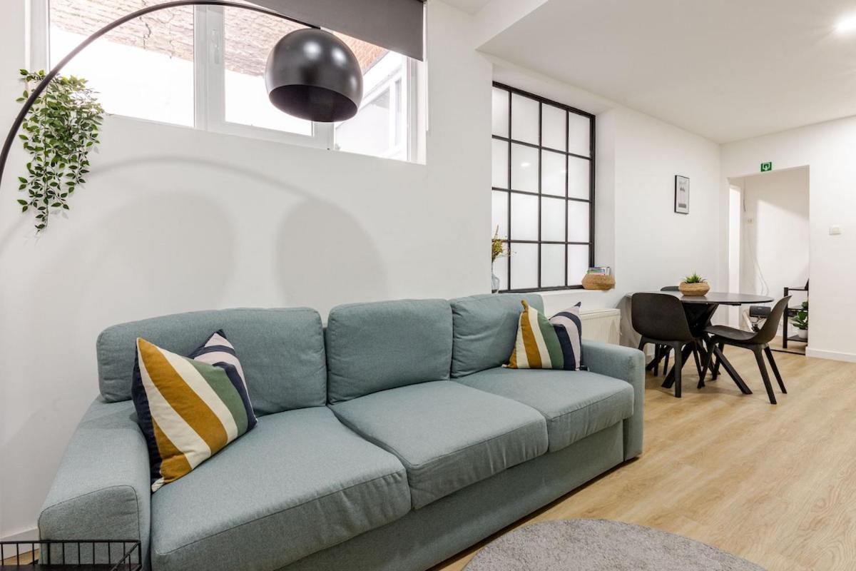 Cosy Appartement Met Tuin In Centrum Antwerpen Gratis Parking Free Parking! Exterior foto