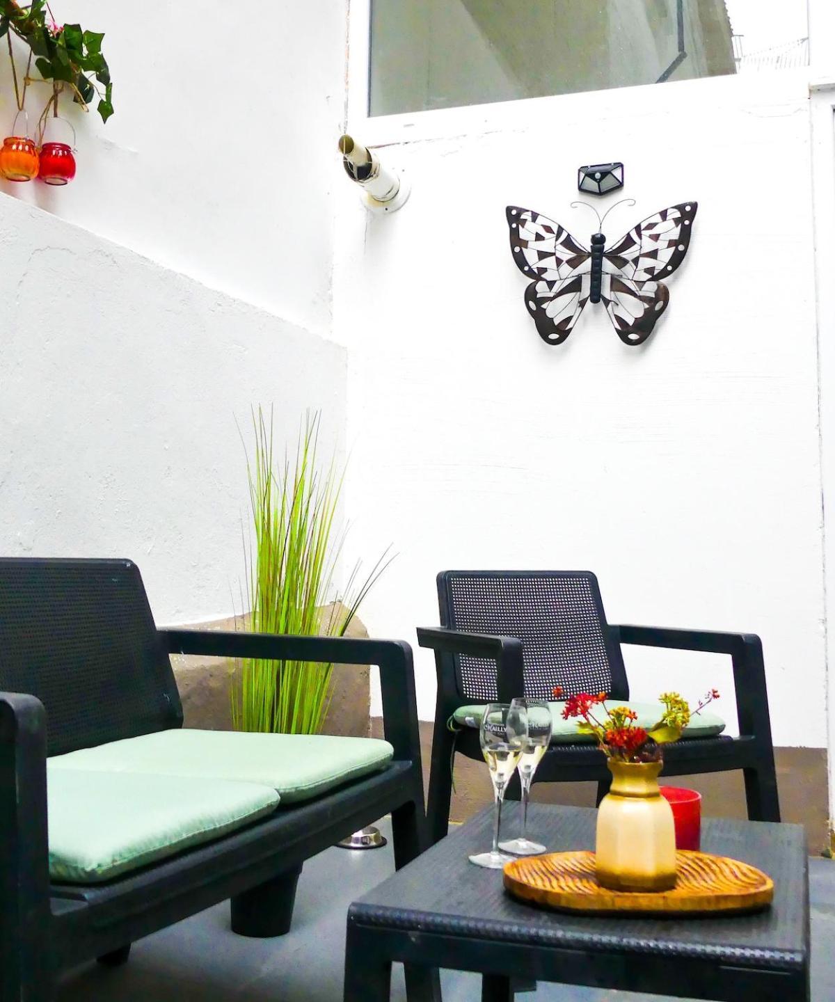 Cosy Appartement Met Tuin In Centrum Antwerpen Gratis Parking Free Parking! Exterior foto